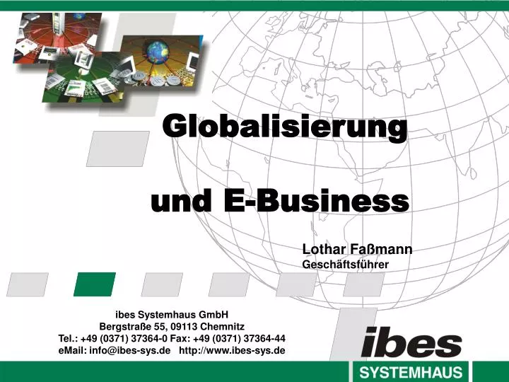globalisierung und e business