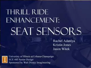 Project: Seat Sensor System