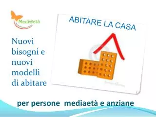 per persone mediaet e anziane