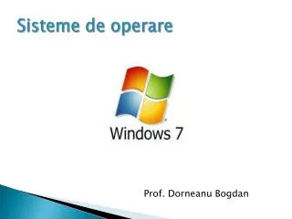sisteme de operare