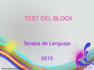 test del block