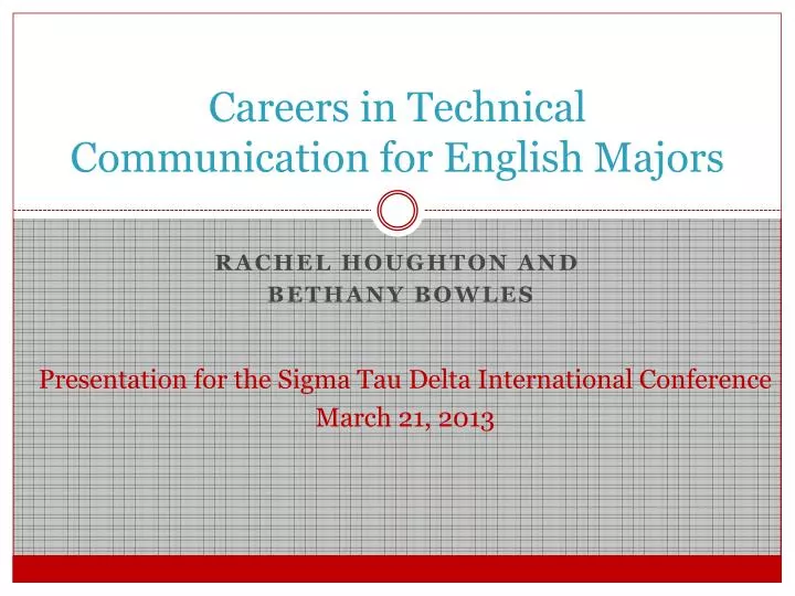 careers in technical communication for english majors