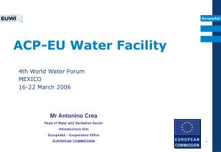 ACP-EU Water Facility