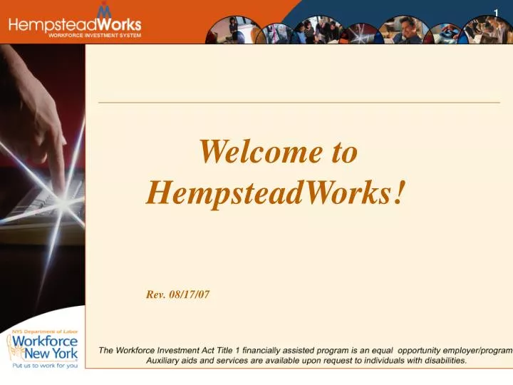 welcome to hempsteadworks rev 08 17 07