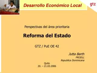 desarrollo econ mico local