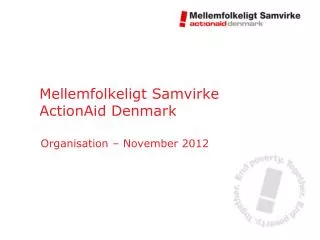 Mellemfolkeligt Samvirke ActionAid Denmark