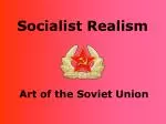 Socialist Realism - slide 1