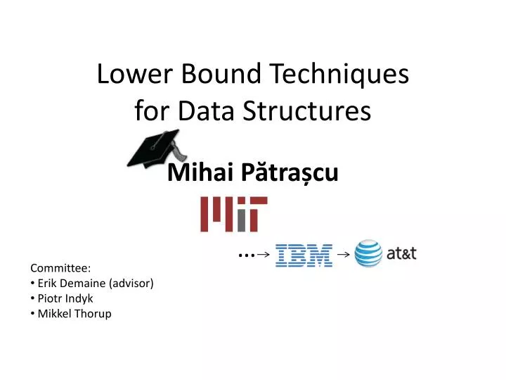 lower bound techniques for data structures
