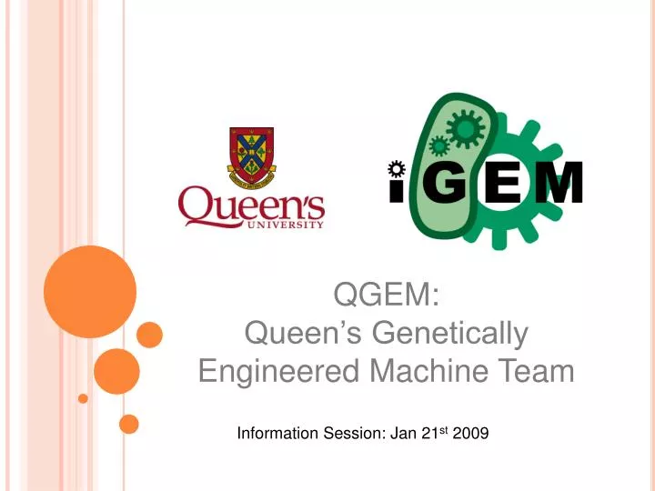 qgem queen s genetically engineered machine team