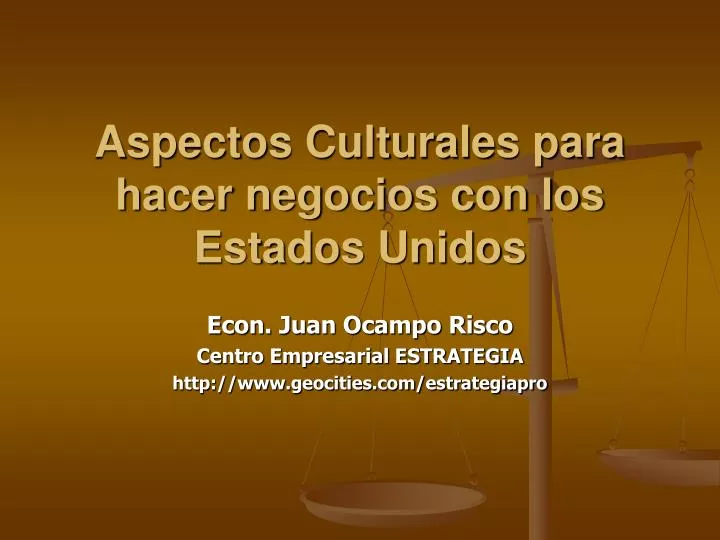 aspectos culturales para hacer negocios con los estados unidos