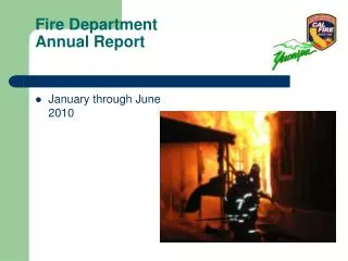 Fire Department Annual Report