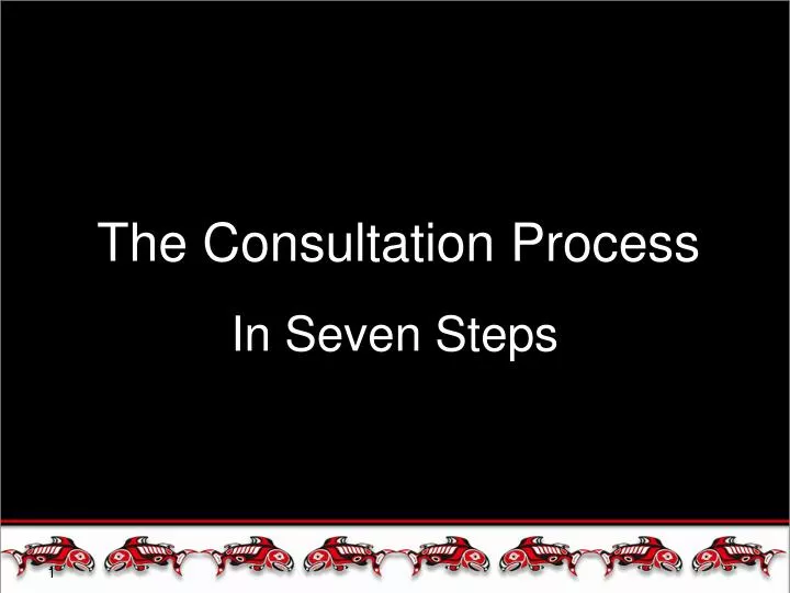 the consultation process