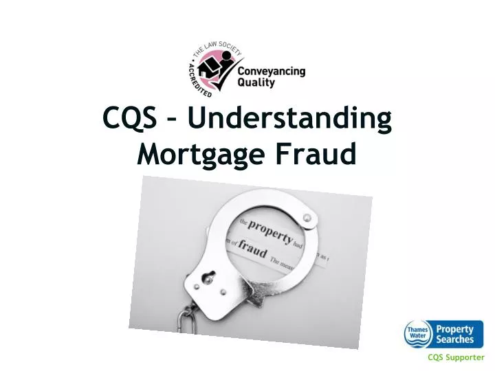 cqs understanding mortgage fraud