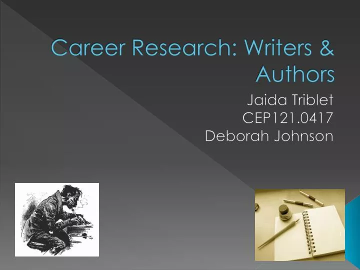 career research writers authors