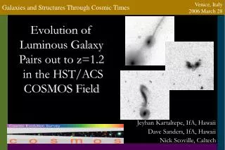 Evolution of Luminous Galaxy Pairs out to z=1.2 in the HST/ACS COSMOS Field