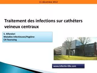 traitement des infections sur cath ters veineux centraux