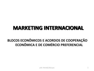 marketing internacional