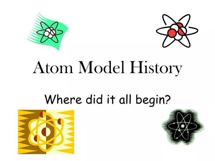 atom model history