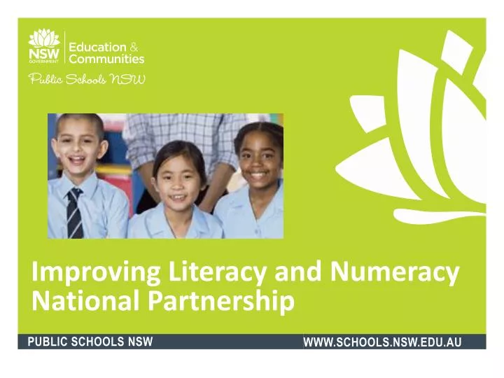 improving literacy and numeracy national partnership
