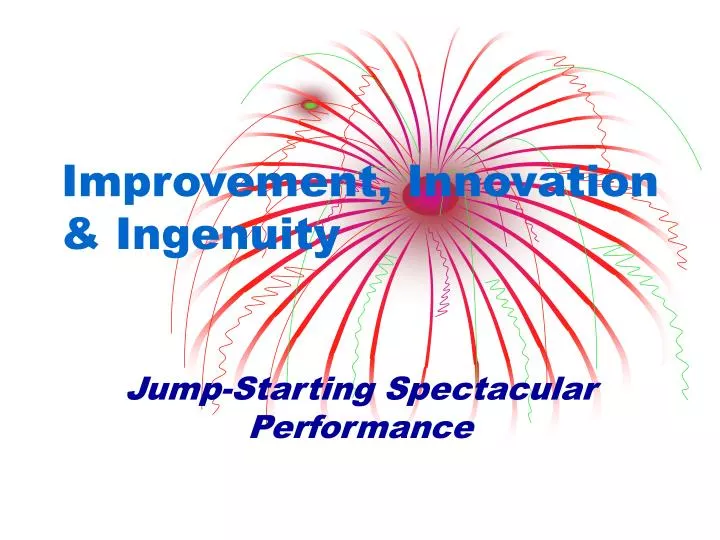 improvement innovation ingenuity
