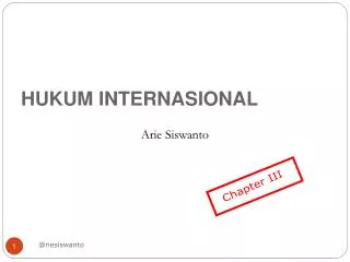 hukum internasional