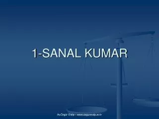 1-SANAL KUMAR