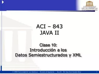 clase 10 introducci n a los datos semiestructurados y xml