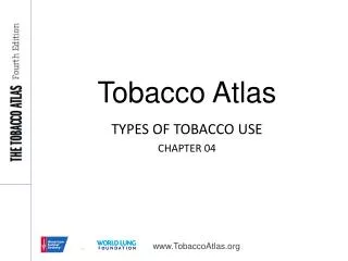 TYPES OF TOBACCO USE CHAPTER 04