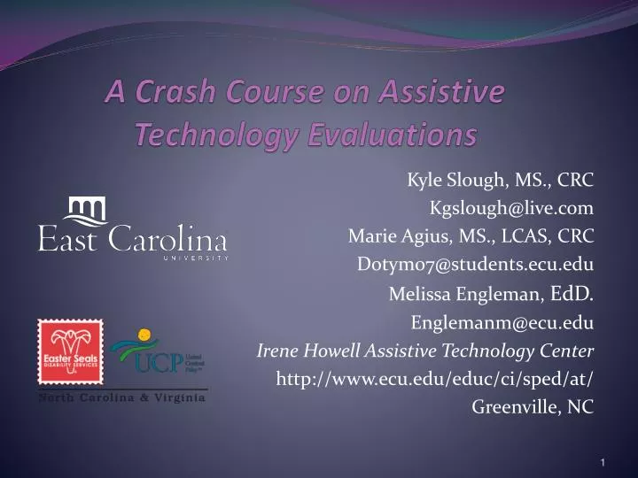 a crash course on assistive technology evaluations