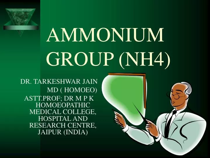 ammonium group nh4