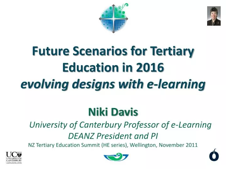 future scenarios for tertiary education in 2016 evolving designs with e learning