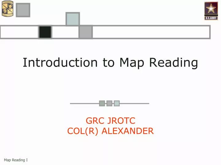 introduction to map reading
