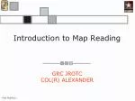 Introduction to Map Reading - slide 1