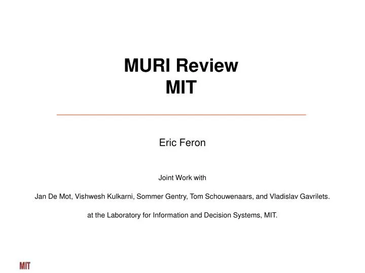 muri review mit