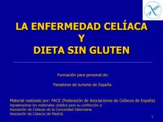 la enfermedad cel aca y dieta sin gluten