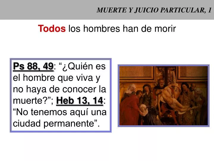 muerte y juicio particular 1