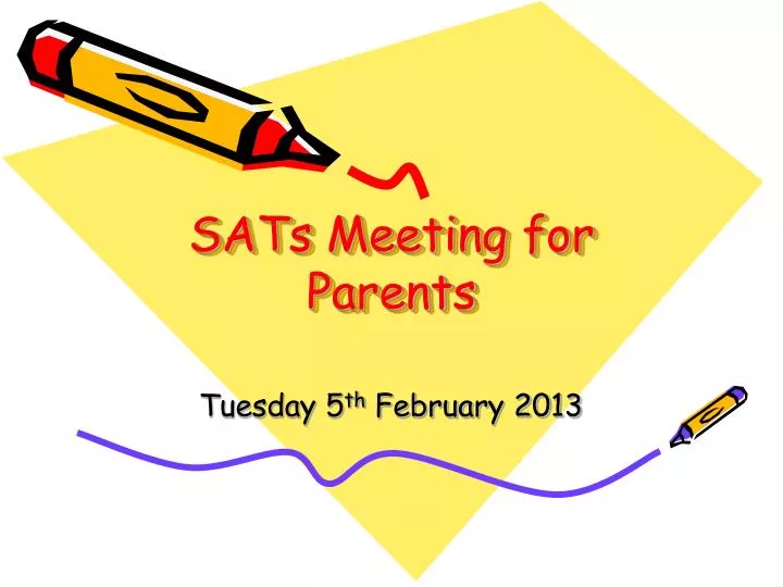 sats meeting for parents