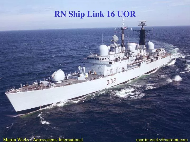 rn ship link 16 uor