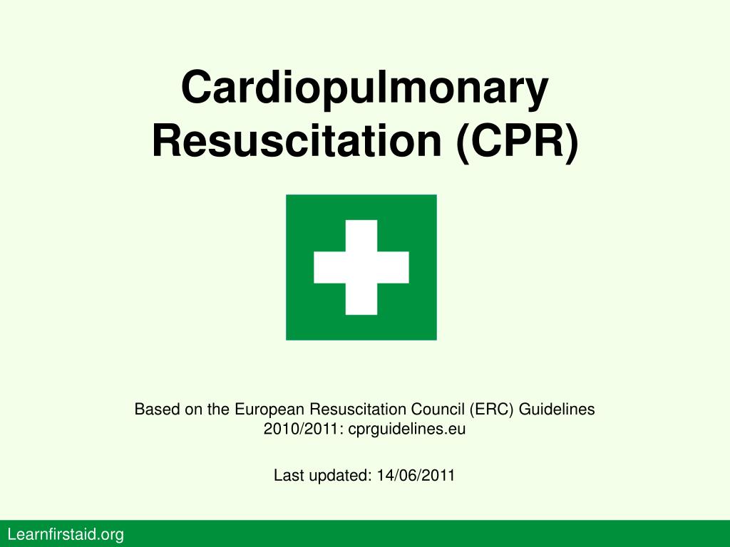 PPT - Cardiopulmonary Resuscitation (CPR) PowerPoint Presentation, free ...