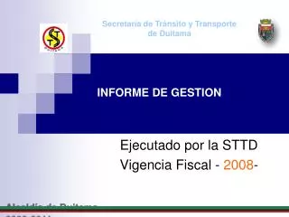 informe de gestion