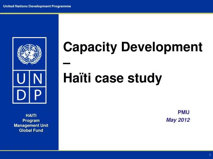 capacity development ha ti case study