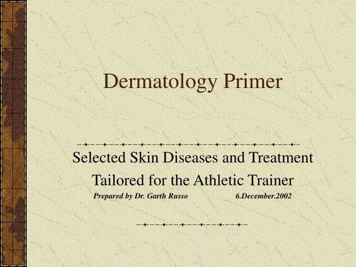 dermatology primer