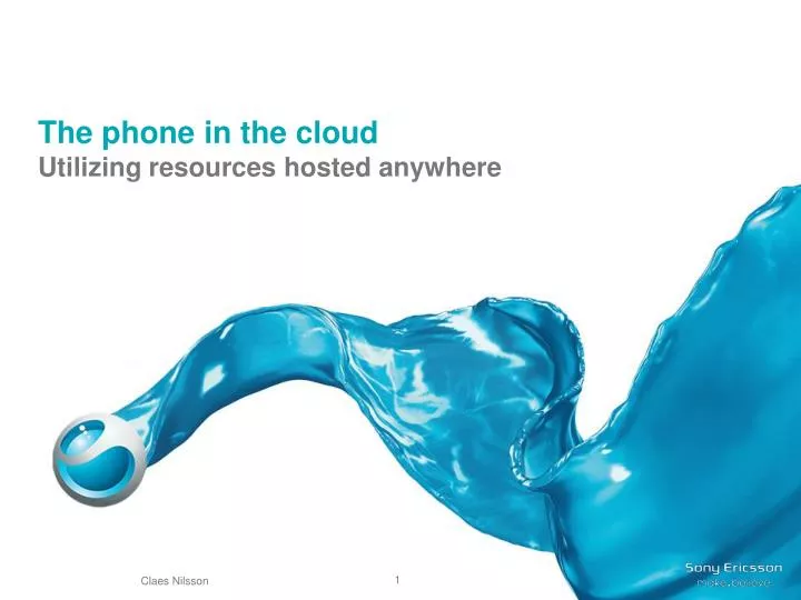 the phone in the cloud