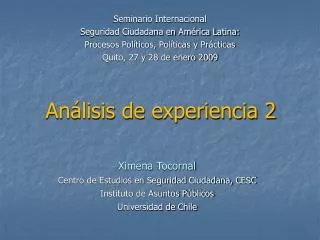 an lisis de experiencia 2