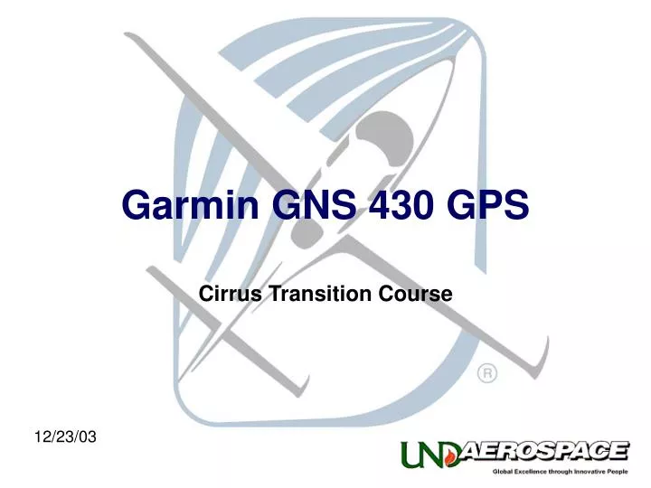 garmin gns 430 gps