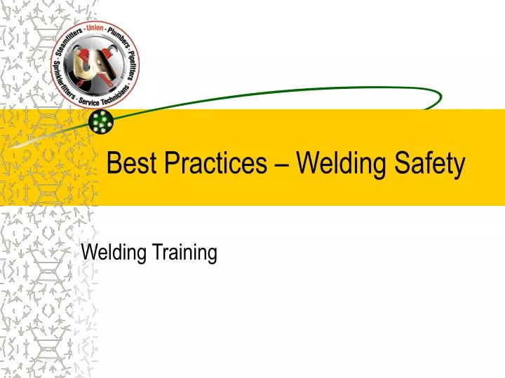 best practices welding safety