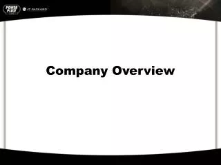 Company Overview