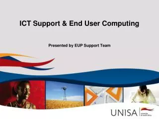 ICT Support &amp; End User Computing