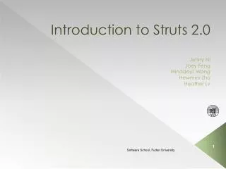Introduction to Struts 2.0