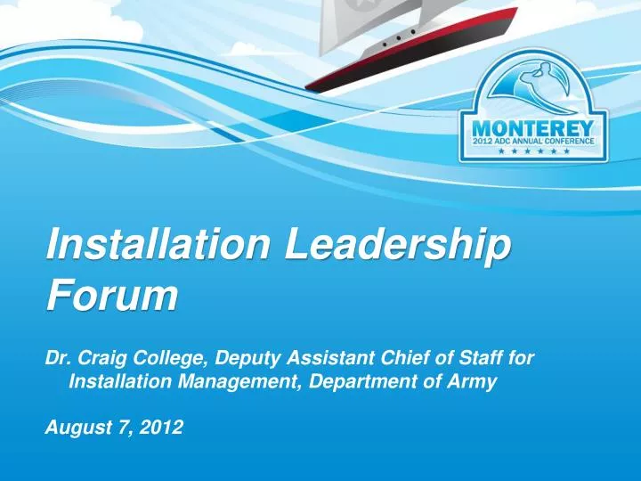 installation leadership forum